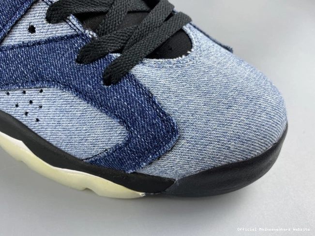 Official Maikesneakers CT5350-401 Air 6 Denim Jordan Washed 0713